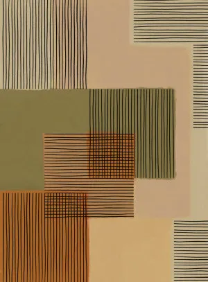 Geo Patchwork No.1 by Alisa Galitsyna, a Prints for sale on Style Sourcebook