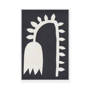 Black Tulip #2 | Framed Canvas by Alisa Galitsyna, a Painted Canvases for sale on Style Sourcebook