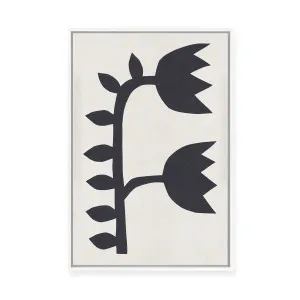 Black Tulips #1 | Framed Canvas by Alisa Galitsyna, a Painted Canvases for sale on Style Sourcebook