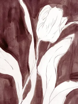 Burgundy Tulip II by ARTHOUSEco, a Prints for sale on Style Sourcebook
