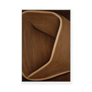 Caramel Lines I | Framed Canvas by ARTHOUSEco, a Painted Canvases for sale on Style Sourcebook