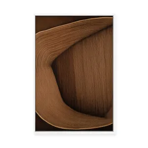 Caramel Lines II | Framed Canvas by ARTHOUSEco, a Painted Canvases for sale on Style Sourcebook