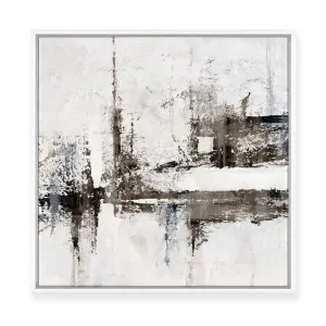 Frozen Echoes | Framed Canvas by ARTHOUSEco, a Painted Canvases for sale on Style Sourcebook