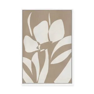 Abstract Petals in Fawn II | Framed Canvas by ARTHOUSEco, a Painted Canvases for sale on Style Sourcebook