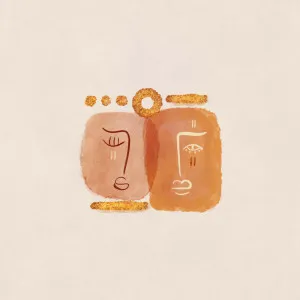 Tangerine Faces I by ARTHOUSEco, a Prints for sale on Style Sourcebook