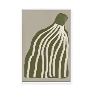 Modern Flower | Framed Canvas by ARTHOUSEco, a Painted Canvases for sale on Style Sourcebook