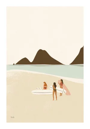Surf Club by ARTHOUSEco, a Prints for sale on Style Sourcebook