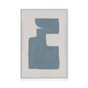 Lela in Blue III | Framed Canvas by ARTHOUSEco, a Painted Canvases for sale on Style Sourcebook