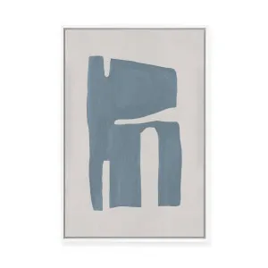 Lela in Blue II | Framed Canvas by ARTHOUSEco, a Painted Canvases for sale on Style Sourcebook