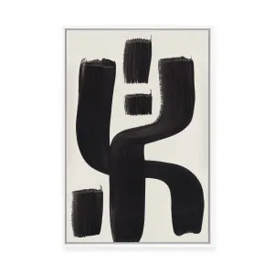 Black Mark I | Framed Canvas by ARTHOUSEco, a Painted Canvases for sale on Style Sourcebook