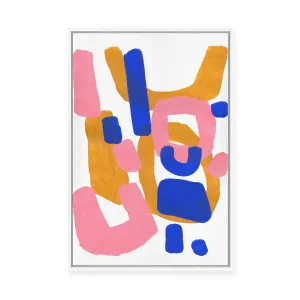Pastel Play III | Framed Canvas by ARTHOUSEco, a Painted Canvases for sale on Style Sourcebook