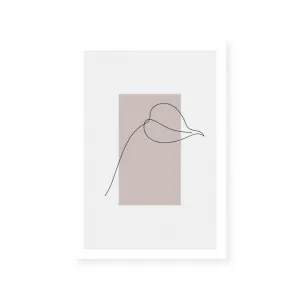 Minimalist Botanicals IV | Taupe by ARTHOUSEco, a Prints for sale on Style Sourcebook
