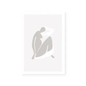 Love Letter to Matisse no.8 | Taupe by ARTHOUSEco, a Prints for sale on Style Sourcebook