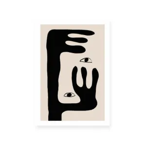 Face Motif No.2 by ARTHOUSEco Luxe, a Prints for sale on Style Sourcebook