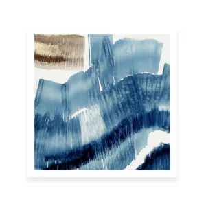 Lines of Blue II by ARTHOUSEco Luxe, a Prints for sale on Style Sourcebook