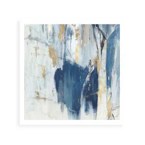 Navy Golden Shine I by ARTHOUSEco Luxe, a Prints for sale on Style Sourcebook