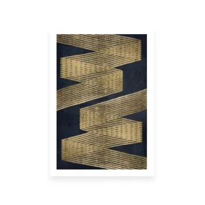 Golden Criss Cross 1 by ARTHOUSEco Luxe, a Prints for sale on Style Sourcebook