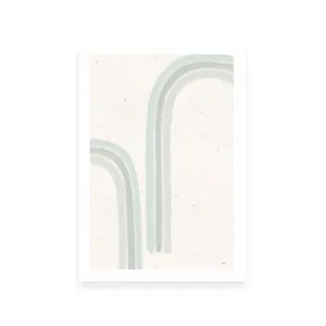 Rainbow Mint II by ARTHOUSEco Luxe, a Prints for sale on Style Sourcebook