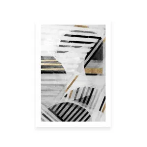Black White Gold I by ARTHOUSEco Luxe, a Prints for sale on Style Sourcebook
