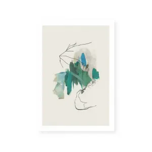 Teal Collide I by ARTHOUSEco Luxe, a Prints for sale on Style Sourcebook