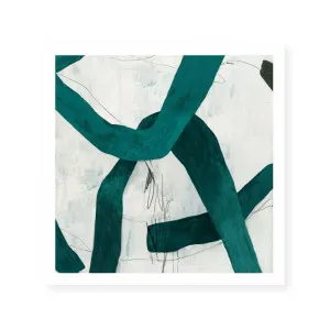 Emerald Strokes II by ARTHOUSEco Luxe, a Prints for sale on Style Sourcebook