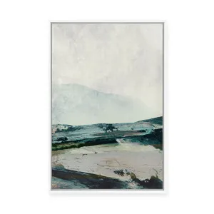 Mountains No1 | Framed Canvas by Dan Hobday, a Painted Canvases for sale on Style Sourcebook