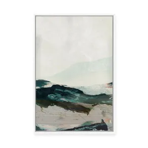 Mountains No2 | Framed Canvas by Dan Hobday, a Painted Canvases for sale on Style Sourcebook