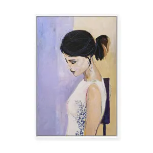 Still Quiet | Framed Canvas by Design Fabrikken, a Painted Canvases for sale on Style Sourcebook