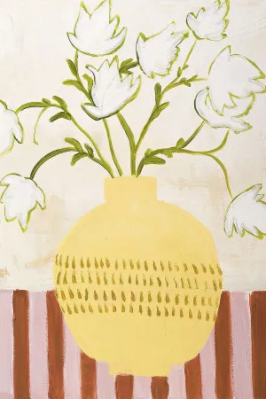Yellow Vase by Design Fabrikken, a Prints for sale on Style Sourcebook