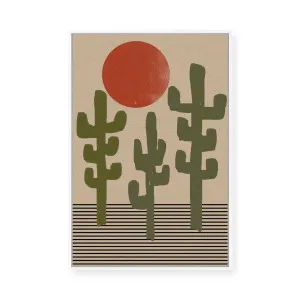 South Western Landscape I | Framed Canvas by Ewa Sho, a Painted Canvases for sale on Style Sourcebook