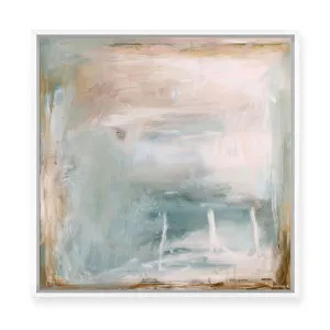 The Pier | Framed Canvas by Hayley Michelle, a Painted Canvases for sale on Style Sourcebook