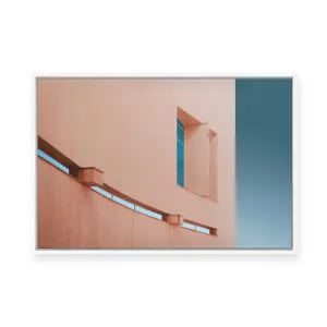 Barcelona Museum | Framed Canvas by Inge Schuster, a Painted Canvases for sale on Style Sourcebook