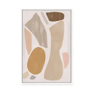 Figures No.2 | Framed Canvas by Kit Agar, a Painted Canvases for sale on Style Sourcebook