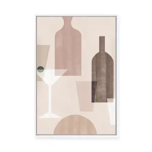 Martini | Framed Canvas by Kit Agar, a Painted Canvases for sale on Style Sourcebook