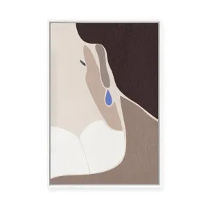 Book Lover | Framed Canvas by Kit Agar, a Painted Canvases for sale on Style Sourcebook