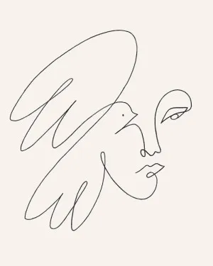 Dove by Kit Agar, a Prints for sale on Style Sourcebook