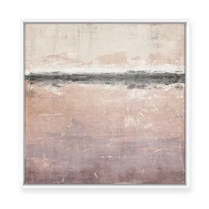 Blush Horizon I | Framed Canvas by Luxe Canvas, a Painted Canvases for sale on Style Sourcebook
