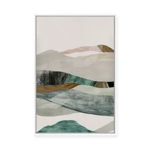Verde Acqua I | Framed Canvas by Luxe Canvas, a Painted Canvases for sale on Style Sourcebook