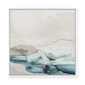 Montagna II | Framed Canvas by Luxe Canvas, a Painted Canvases for sale on Style Sourcebook