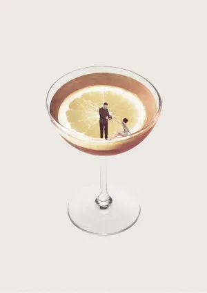 My Drink Needs a Drink by Maarten Leon, a Prints for sale on Style Sourcebook