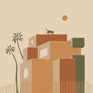 Beach House by Mandy Tea Design, a Prints for sale on Style Sourcebook