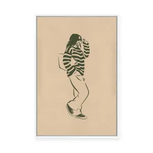 Fall Fashion II | Framed Canvas by Mandy Tea Design, a Painted Canvases for sale on Style Sourcebook