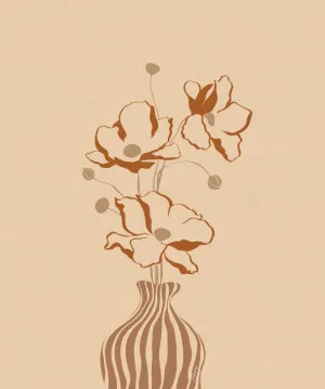 Poppies I by Mandy Tea Design, a Prints for sale on Style Sourcebook
