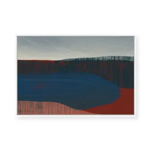 Serene Horizons I | Framed Canvas by Mansi Saxena, a Painted Canvases for sale on Style Sourcebook