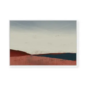 Whisper of Horizon | Framed Canvas by Mansi Saxena, a Painted Canvases for sale on Style Sourcebook
