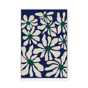 Happy Flora II | Framed Canvas by Miho Art Studio, a Painted Canvases for sale on Style Sourcebook