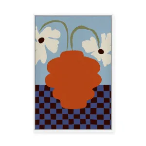 Blooming Dropping | Framed Canvas by Miho Art Studio, a Painted Canvases for sale on Style Sourcebook