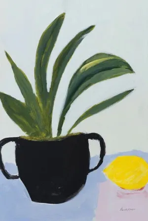 Plant with Lemon by Pamela Munger, a Prints for sale on Style Sourcebook