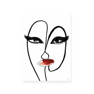 French Salmon | Fine Art Print | Peytil by PEYTIL, a Prints for sale on Style Sourcebook