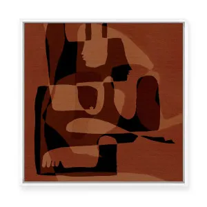 Unfolding III | Framed Canvas by Shatha Al Dafai, a Painted Canvases for sale on Style Sourcebook